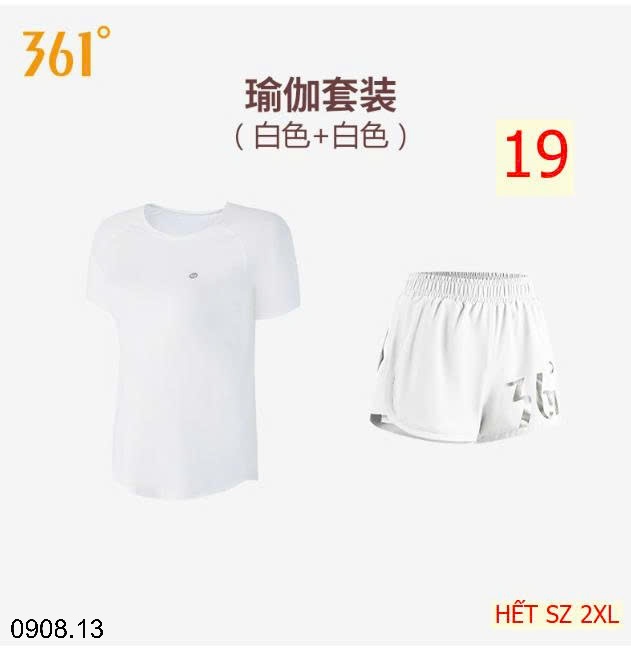 25HA0908.13 - BỘ THỂ THAO 361 CHO NỮ
