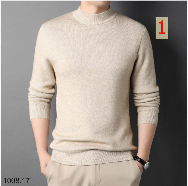 25HA1008.17 - GOM SALE ÁO LEN NAM CỔ 3 PHÂN