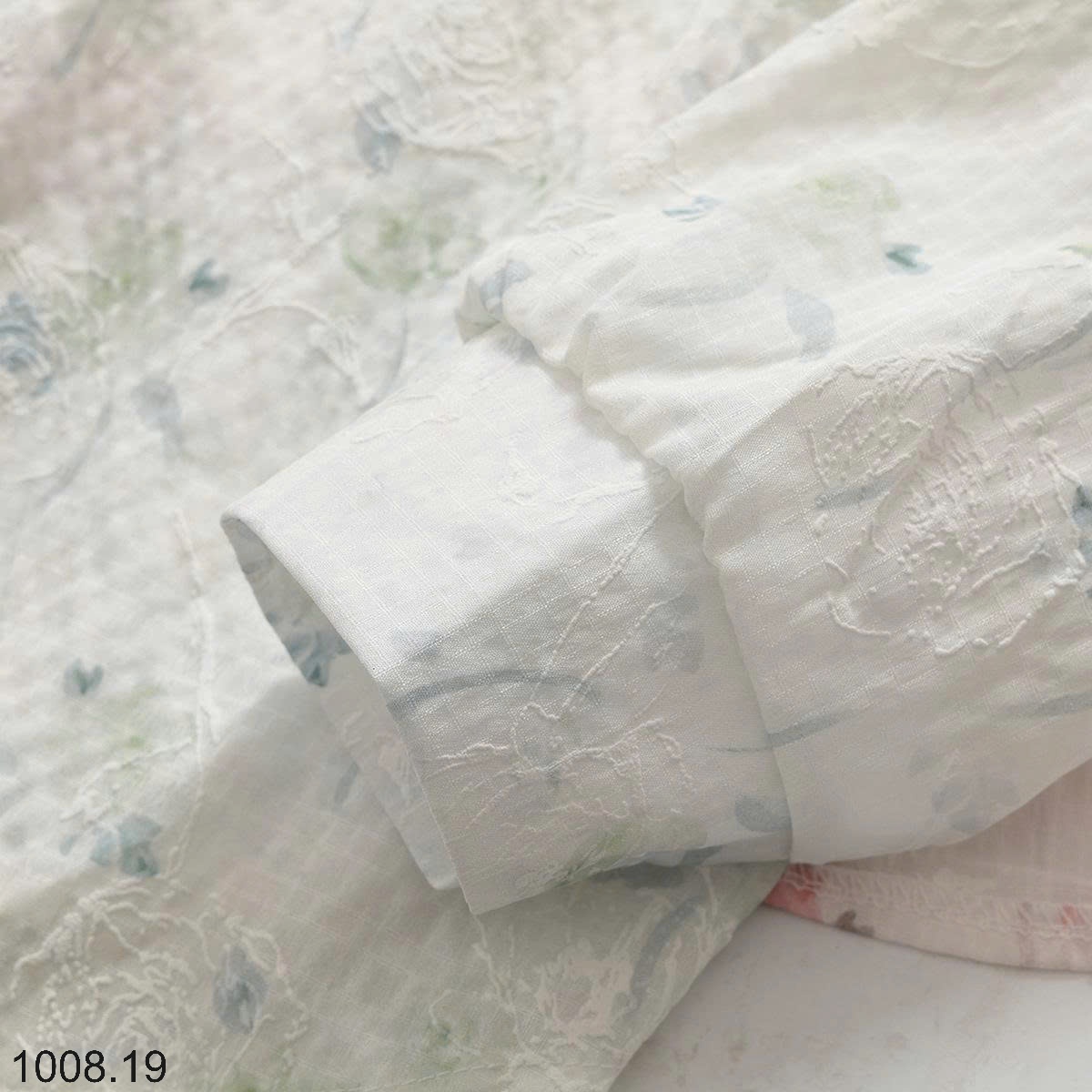 25HA1008.19 - SƠ MI HOA CHO NỮ
