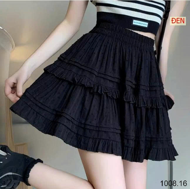 25HA1008.16 - CHÂN VÁY BABYDOL 2 MÀU NỮ