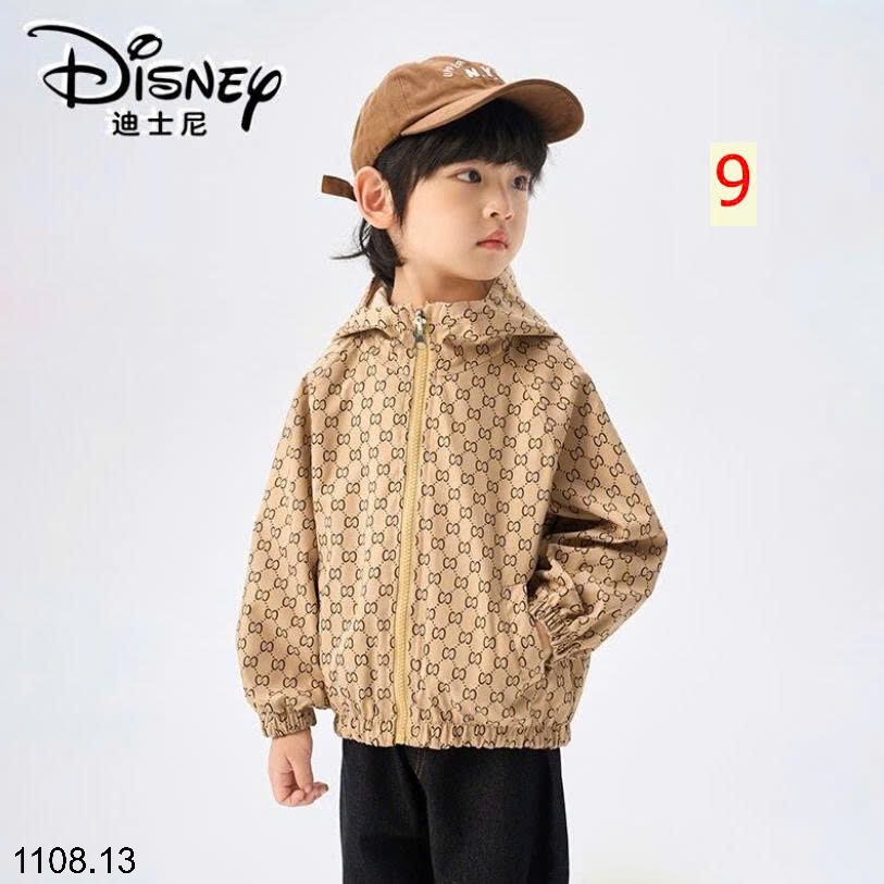 25HA1108.13 - ÁO KHOÁC GIÓ 2 MẶT DISNEY CHO BÉ