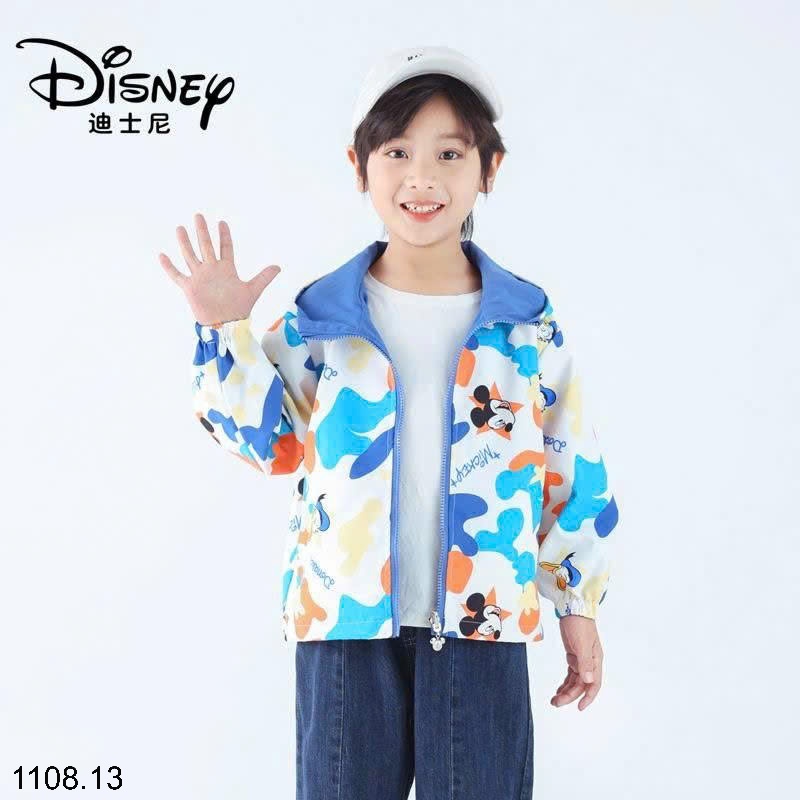 25HA1108.13 - ÁO KHOÁC GIÓ 2 MẶT DISNEY CHO BÉ