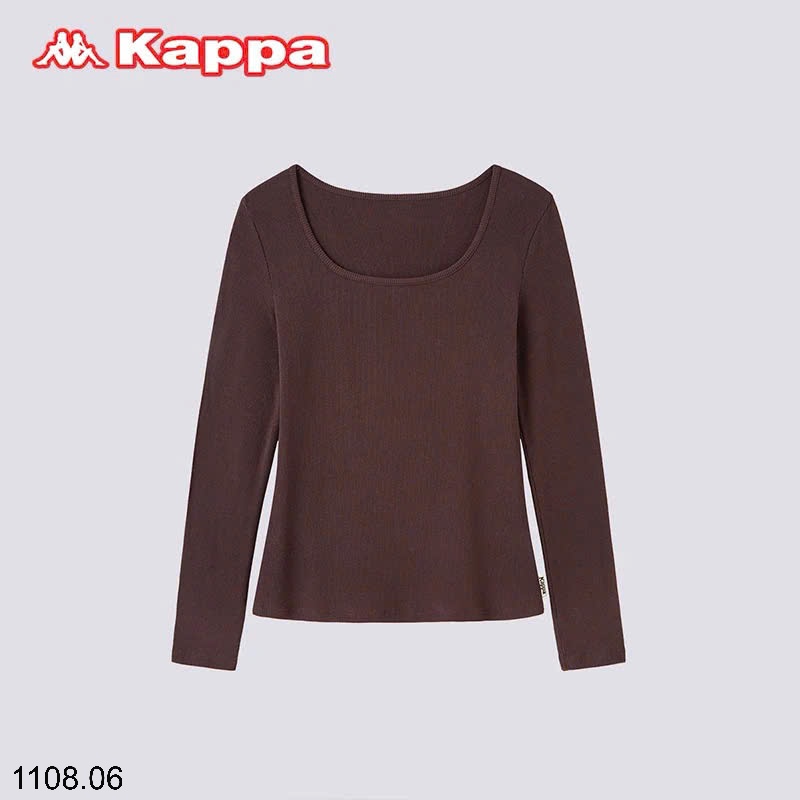 25HA1108.06 - ÁO THUN TĂM CỔ TRÒN KAPPA NỮ