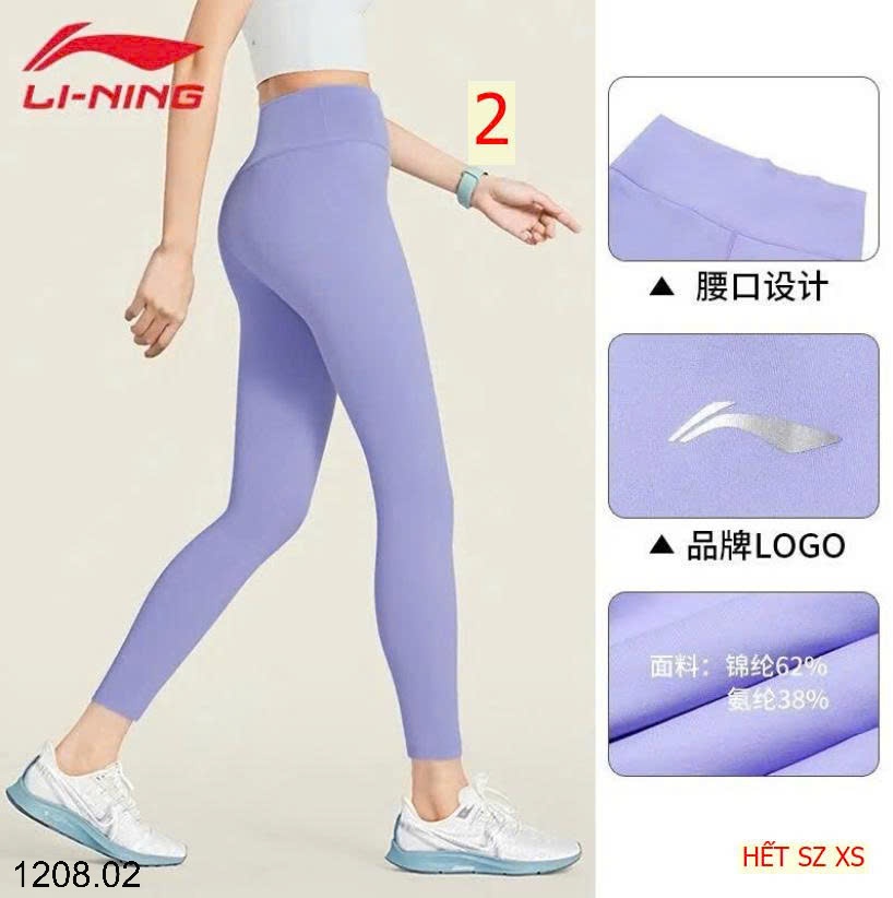 25HA1208.02 - QUẦN LEGGING THỂ THAO LINING CHO NỮ