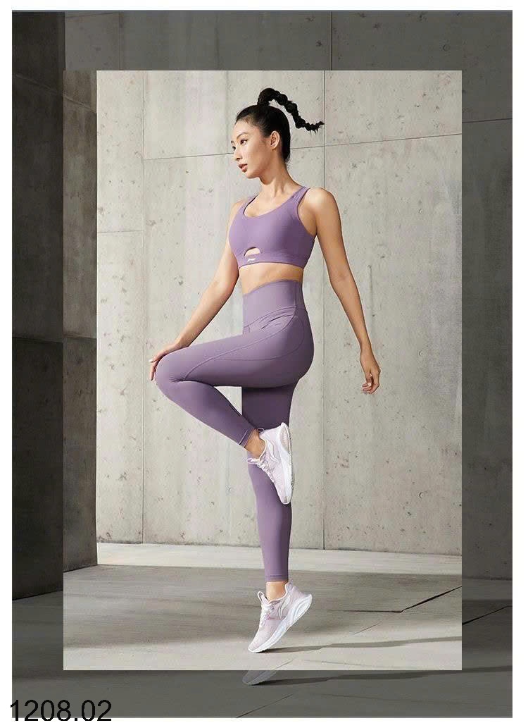 25HA1208.02 - QUẦN LEGGING THỂ THAO LINING CHO NỮ