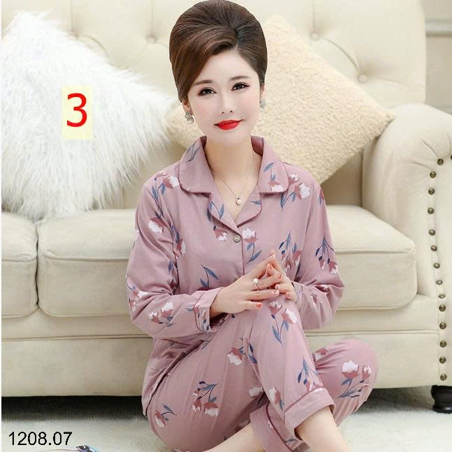 25HA1208.07 - BỘ PIZAMA TRUNG NIÊN CHO MẸ