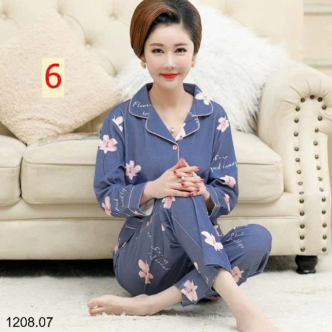 25HA1208.07 - BỘ PIZAMA TRUNG NIÊN CHO MẸ