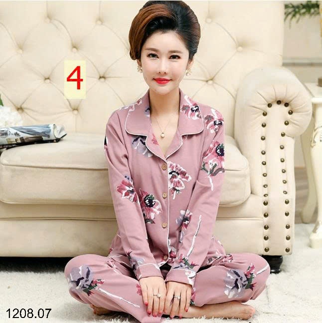 25HA1208.07 - BỘ PIZAMA TRUNG NIÊN CHO MẸ