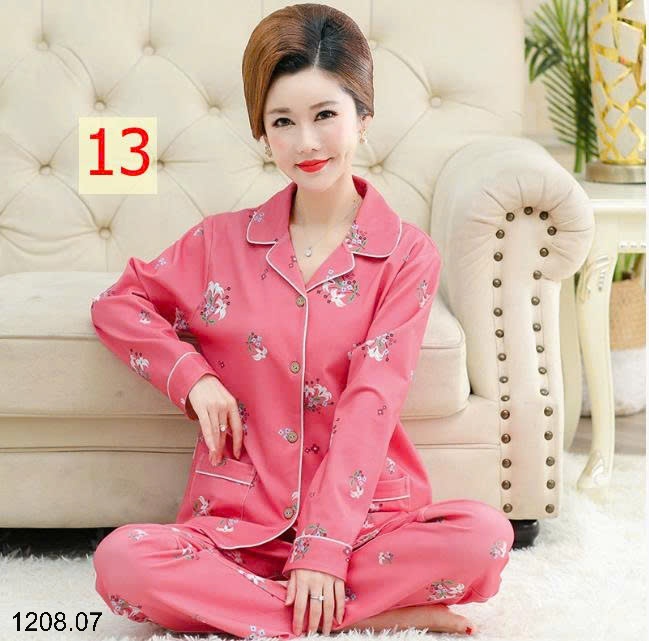 25HA1208.07 - BỘ PIZAMA TRUNG NIÊN CHO MẸ