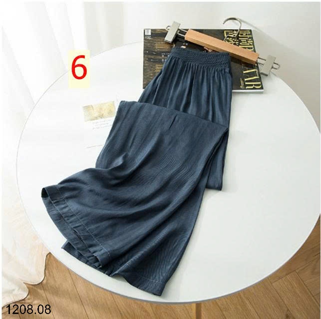 25HA1208.08 - QUẦN ỐNG XUÔNG TƠ LỤA NHIỀU MÀU