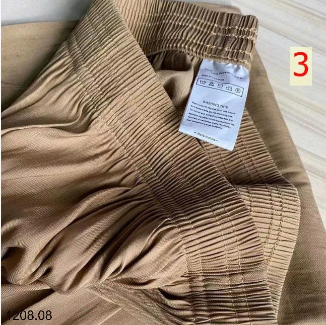 25HA1208.08 - QUẦN ỐNG XUÔNG TƠ LỤA NHIỀU MÀU