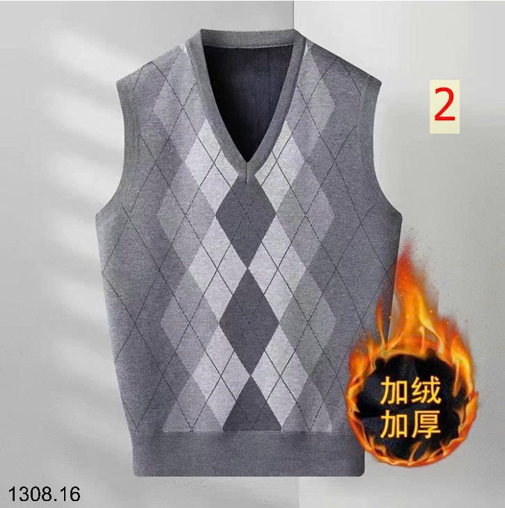 25HA1308.16 - ÁO GILE LEN LÓT LÔNG TRUNG NIÊN