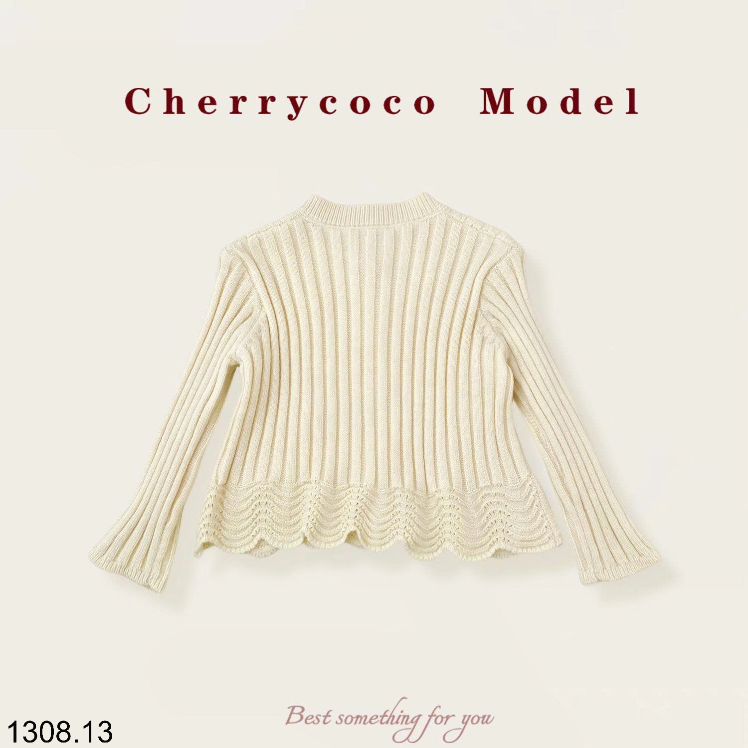 25HA1308.13 - SET VÁY ÁO VÀNG CHERRY COCO XINH YÊU BÉ GÁI