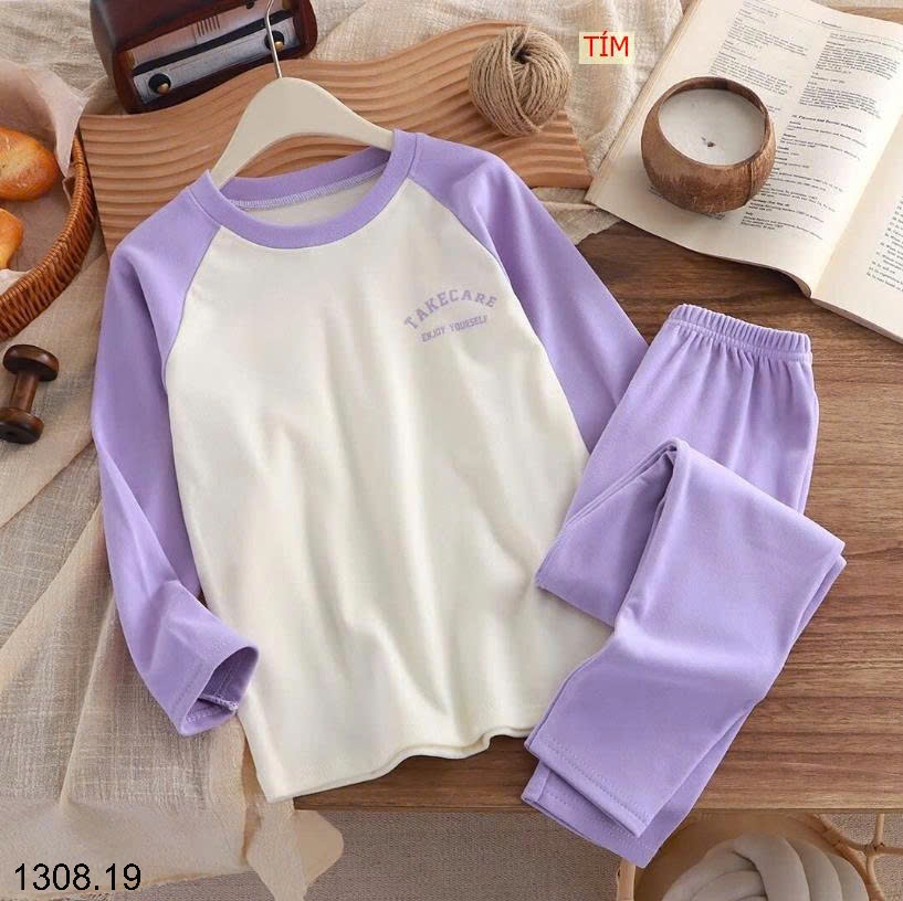 25HA1308.19 - BỘ NỈ NHUNG TUYẾT CHO BÉ SIZE ĐẠI