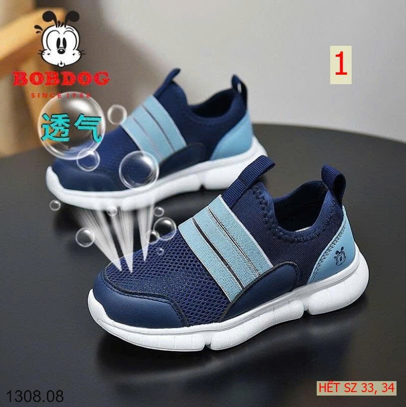 25HA1308.08 - GIÀY BOBDOG LƯỚI THOÁNG KHÍ CHO BÉ