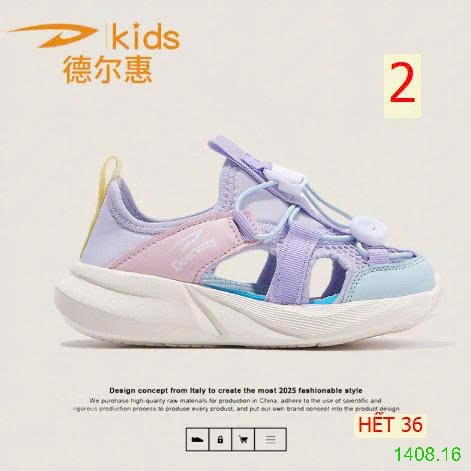 25HA1408.16 - GIÀY LỖ THOÁNG KHÍ DEERWAY KIDS