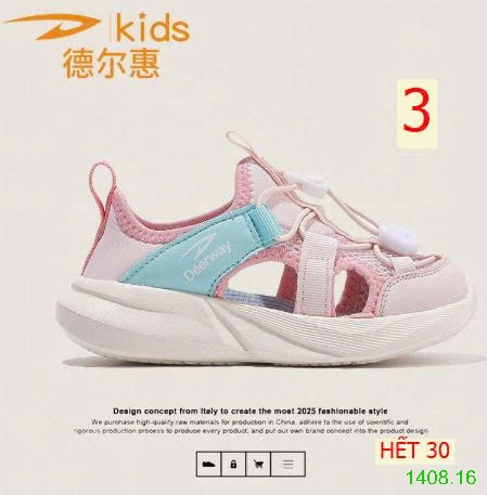 25HA1408.16 - GIÀY LỖ THOÁNG KHÍ DEERWAY KIDS