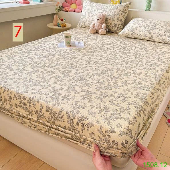 25HA1508.12 - SET GA KÈM 2 VỎ GỐI NHĂN