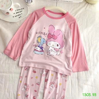 25HA1508.18 - BỘ MẶC NHÀ HOẠT HÌNH MOCO MOKOKO