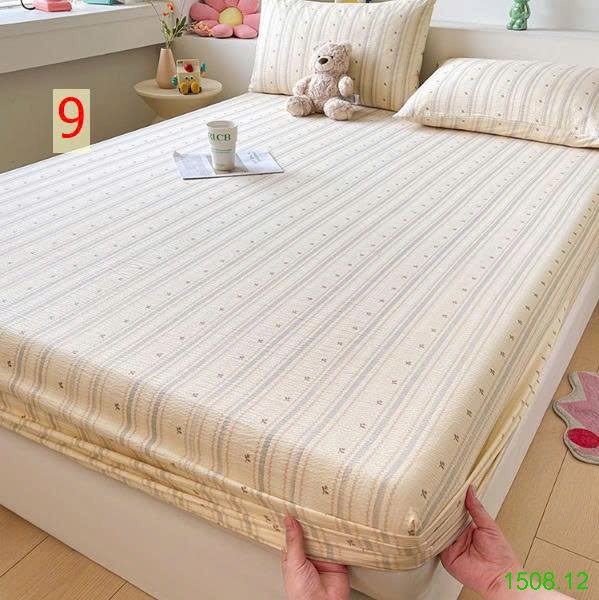25HA1508.12 - SET GA KÈM 2 VỎ GỐI NHĂN