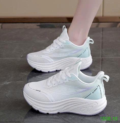 25HA1508.19 - GIÀY THỂ THAO NỮ ĐỘN ĐẾ