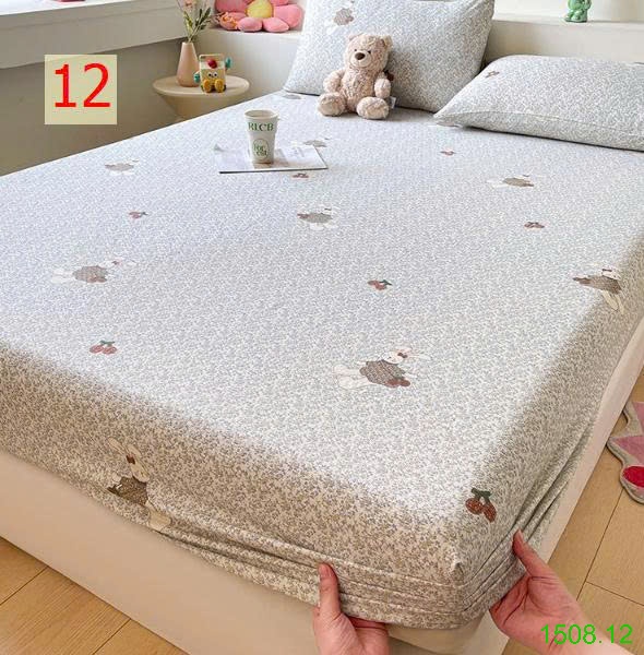 25HA1508.12 - SET GA KÈM 2 VỎ GỐI NHĂN