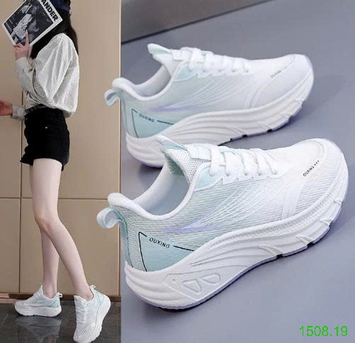 25HA1508.19 - GIÀY THỂ THAO NỮ ĐỘN ĐẾ