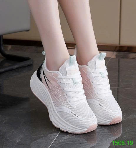 25HA1508.19 - GIÀY THỂ THAO NỮ ĐỘN ĐẾ