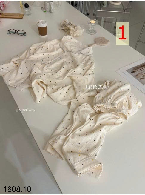 25HA1608.10 - BỘ MẶC NHÀ CHO NỮ MUZITATA