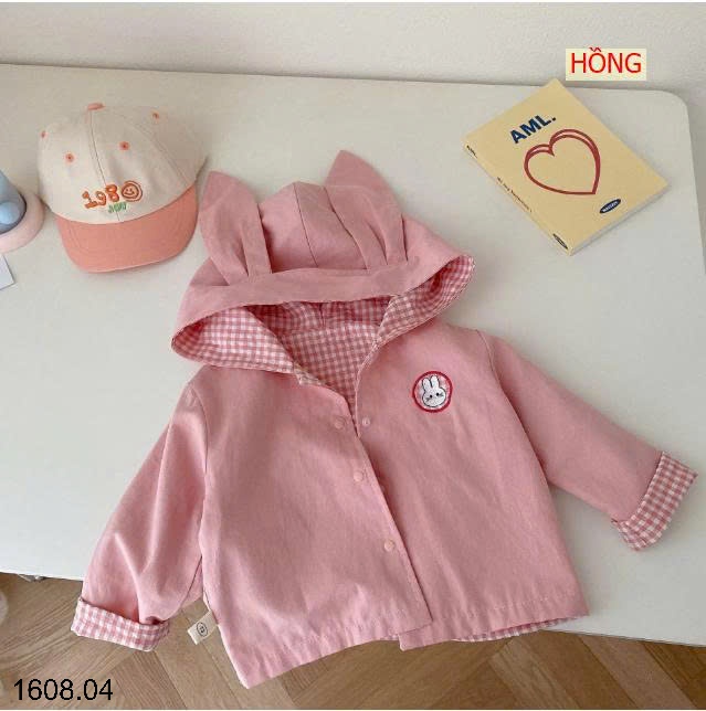 25HA1608.04 - ÁO KHOÁC HAI MẶT CHO BÉ