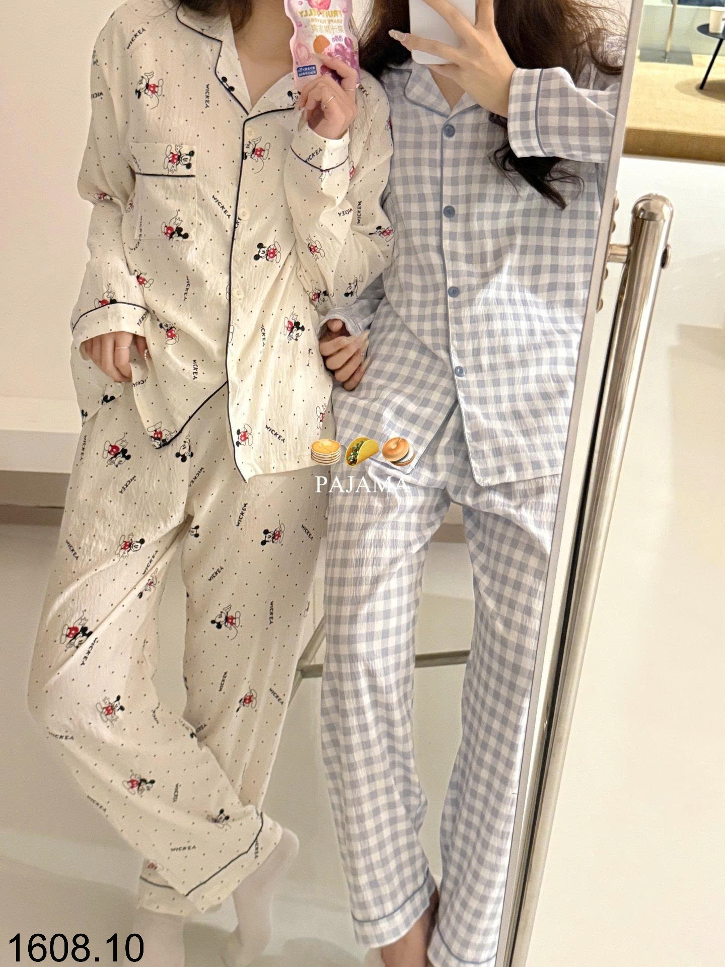 25HA1608.10 - BỘ MẶC NHÀ CHO NỮ MUZITATA