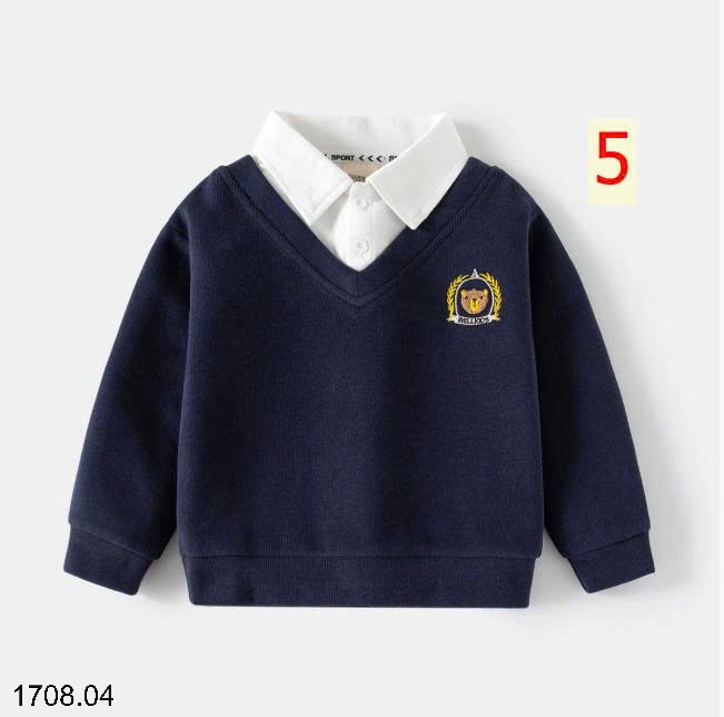 25HA1708.04 - BST ÁO NỈ WELLKIDS BÉ TRAI