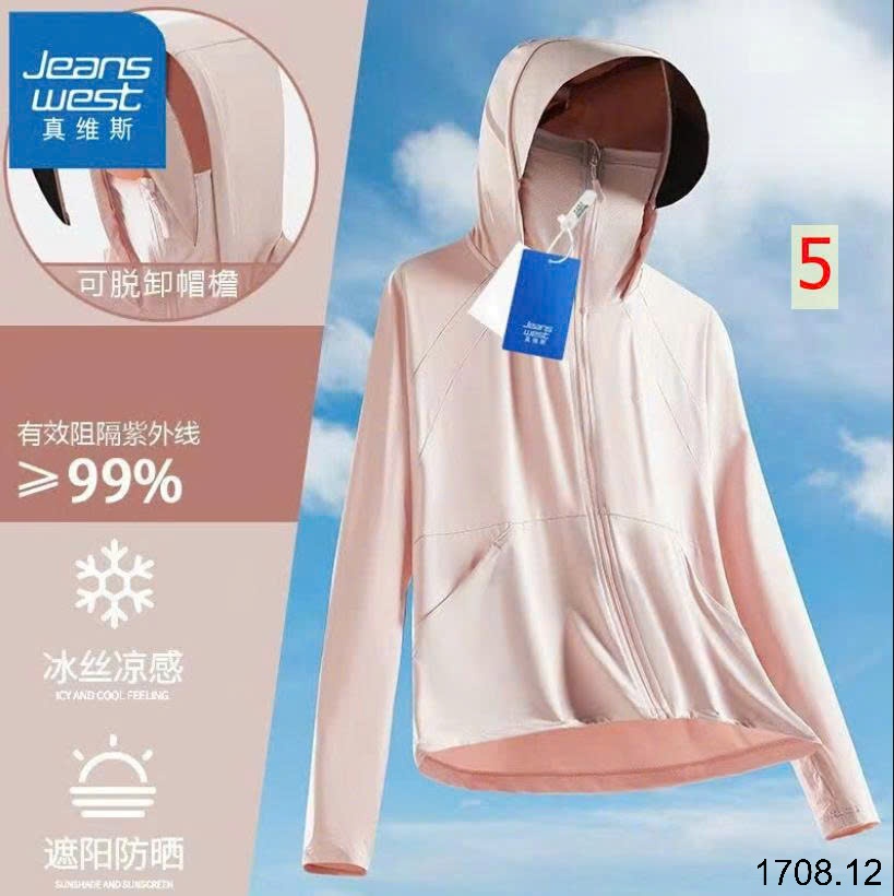25HA1708.12 - ÁO CHỐNG NẮNG LỤA BĂNG JEANS WEST