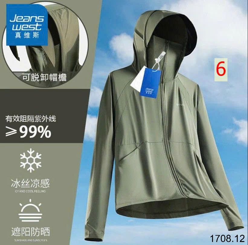 25HA1708.12 - ÁO CHỐNG NẮNG LỤA BĂNG JEANS WEST