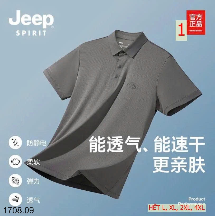 25HA1708.09 - SET 2 ÁO POLO JEEP SPIRIT CHO NAM