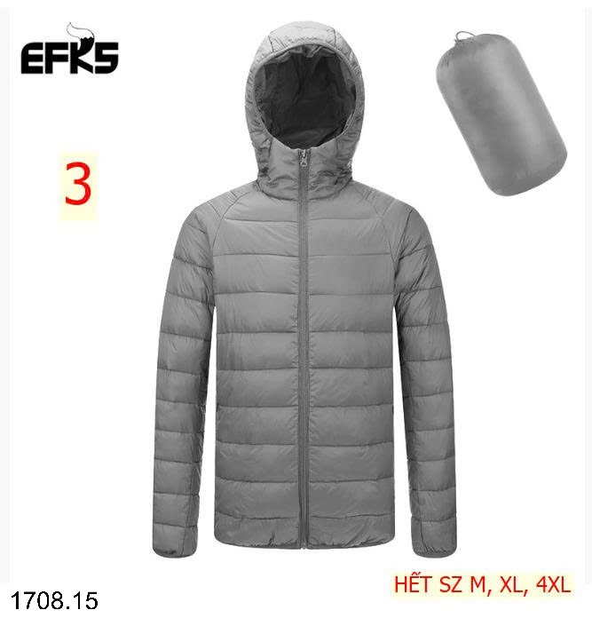25HA1708.15 - ÁO KHOÁC PHAO SIÊU NHẸ NAM