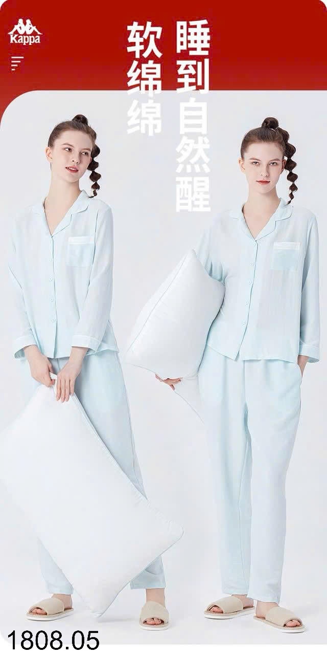 25HA1808.05 - BỘ MẶC NHÀ KAPPA NỮ