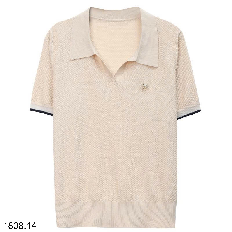 25HA1808.14 - ÁO POLO LEN CỘC NỮ