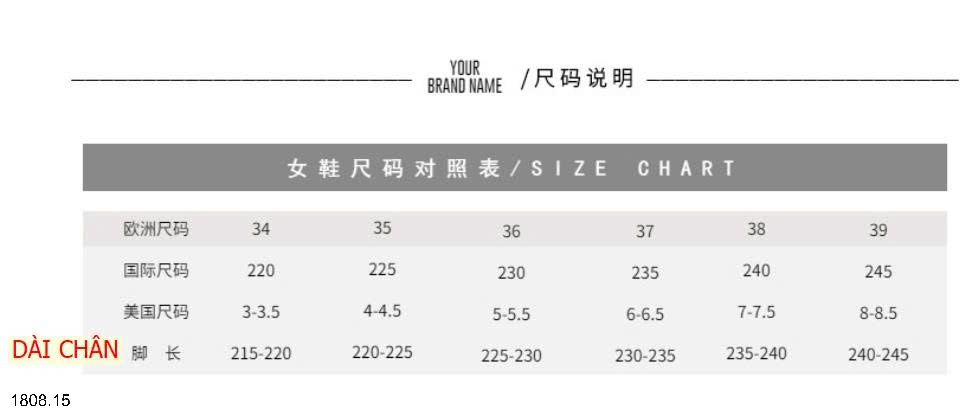 25HA1808.15 - GIÀY CAO GÓT SANDAL CÔNG SỞ NỮ