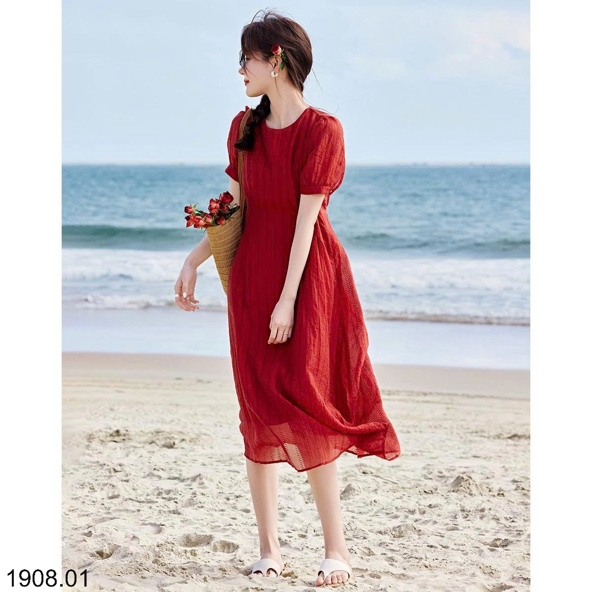 25HA1908.01 - VÁY TENCEL NỮ