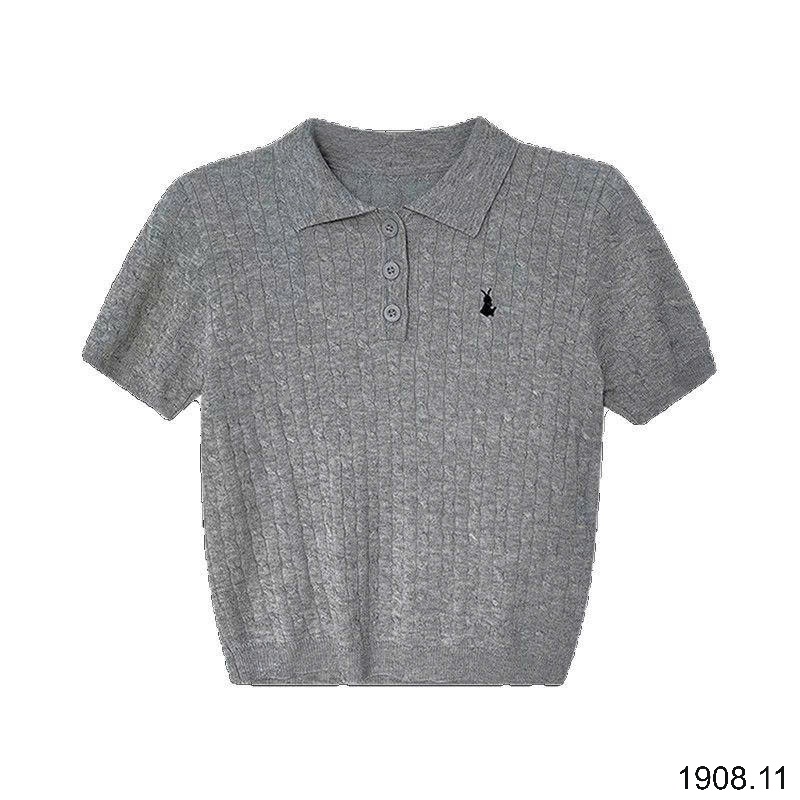 25HA1908.11 - ÁO POLO THÊU NGỰA NỮ