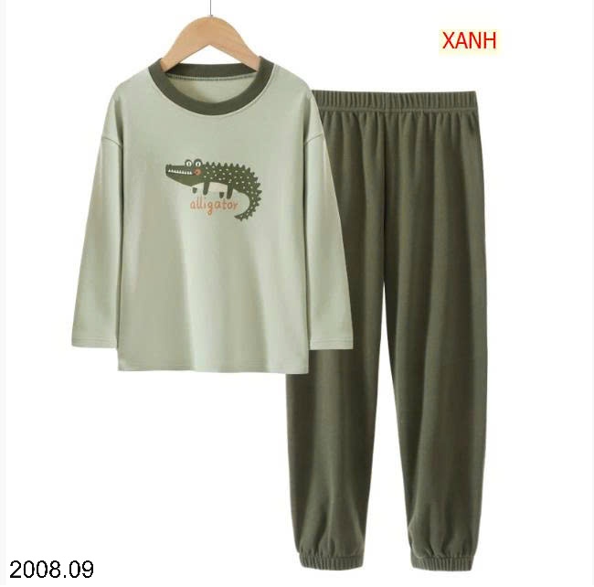 25HA2008.09 - BỘ NỈ MAMDADKIDS CHO BÉ