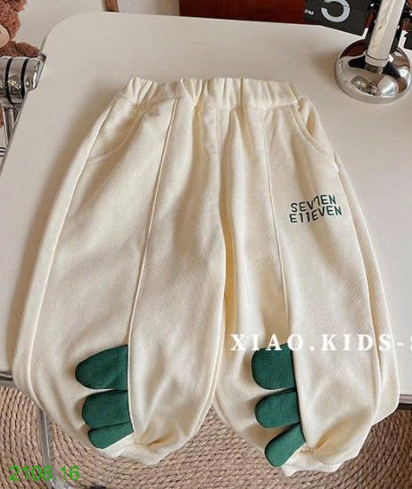 25HA2108.16 - BỘ NỈ KHỦNG LONG DỄ THƯƠNG BÉ TRAI