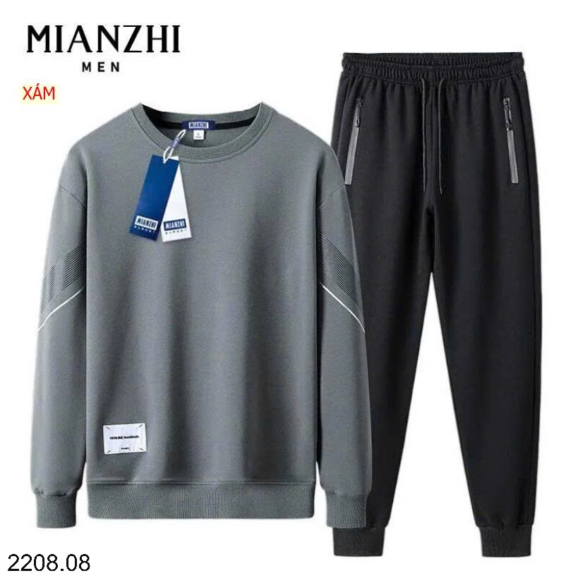 25HA2208.08 - BỘ NỈ THỂ THAO NAM MIANZHI