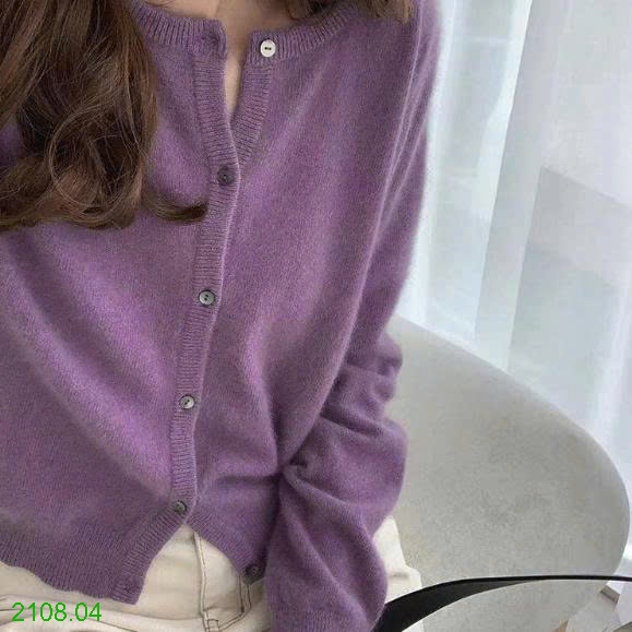 25HA2108.04 - ÁO CARDIGAN LEN CHO NỮ