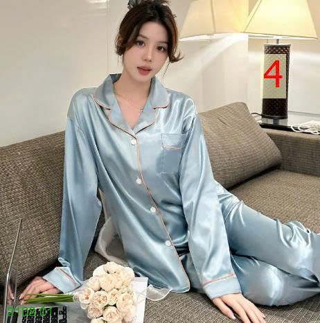 25HA2108.01 - BỘ PIZAMA LỤA CHO NỮ
