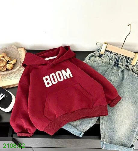 25HA2108.02 - ÁO HOODIE BOOM CHO BÉ