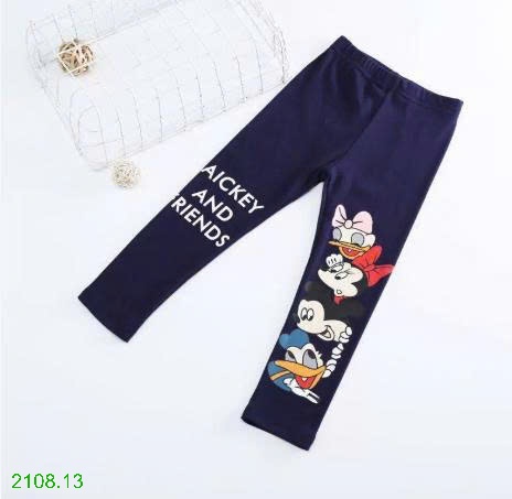 25HA2108.13 - QUẦN LEGGING HOẠT HÌNH MICKEY BÉ GÁI