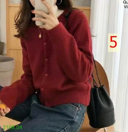 25HA2108.04 - ÁO CARDIGAN LEN CHO NỮ