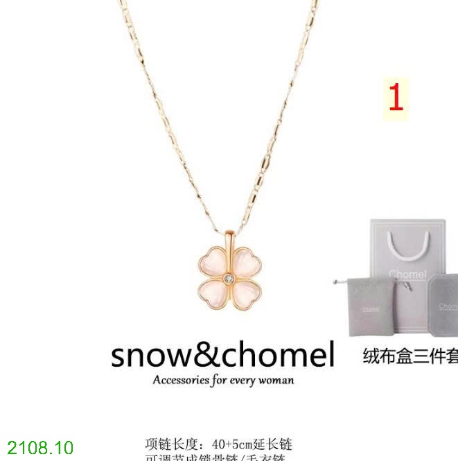25HA2108.10 - DÂY CHUYỀN CỎ 4 LÁ CHOMEL